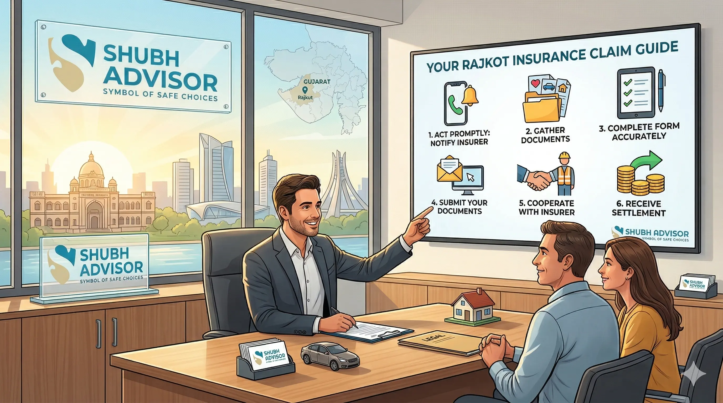 How to File an Insurance Claim in Rajkot, Gujarat: Your Complete Step-by-Step Guide