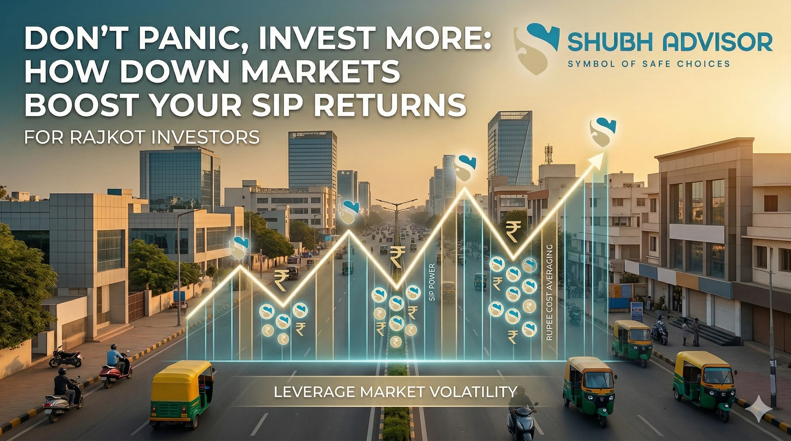 Don't Panic, Invest More: How Down Markets Boost Your SIP Returns for Rajkot Investors