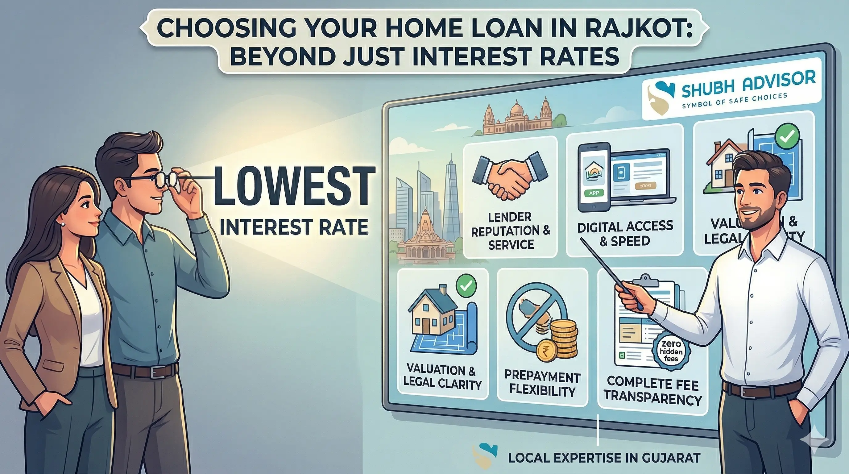 Choosing Your Home Loan Lender in Rajkot: Beyond Just Interest Rates