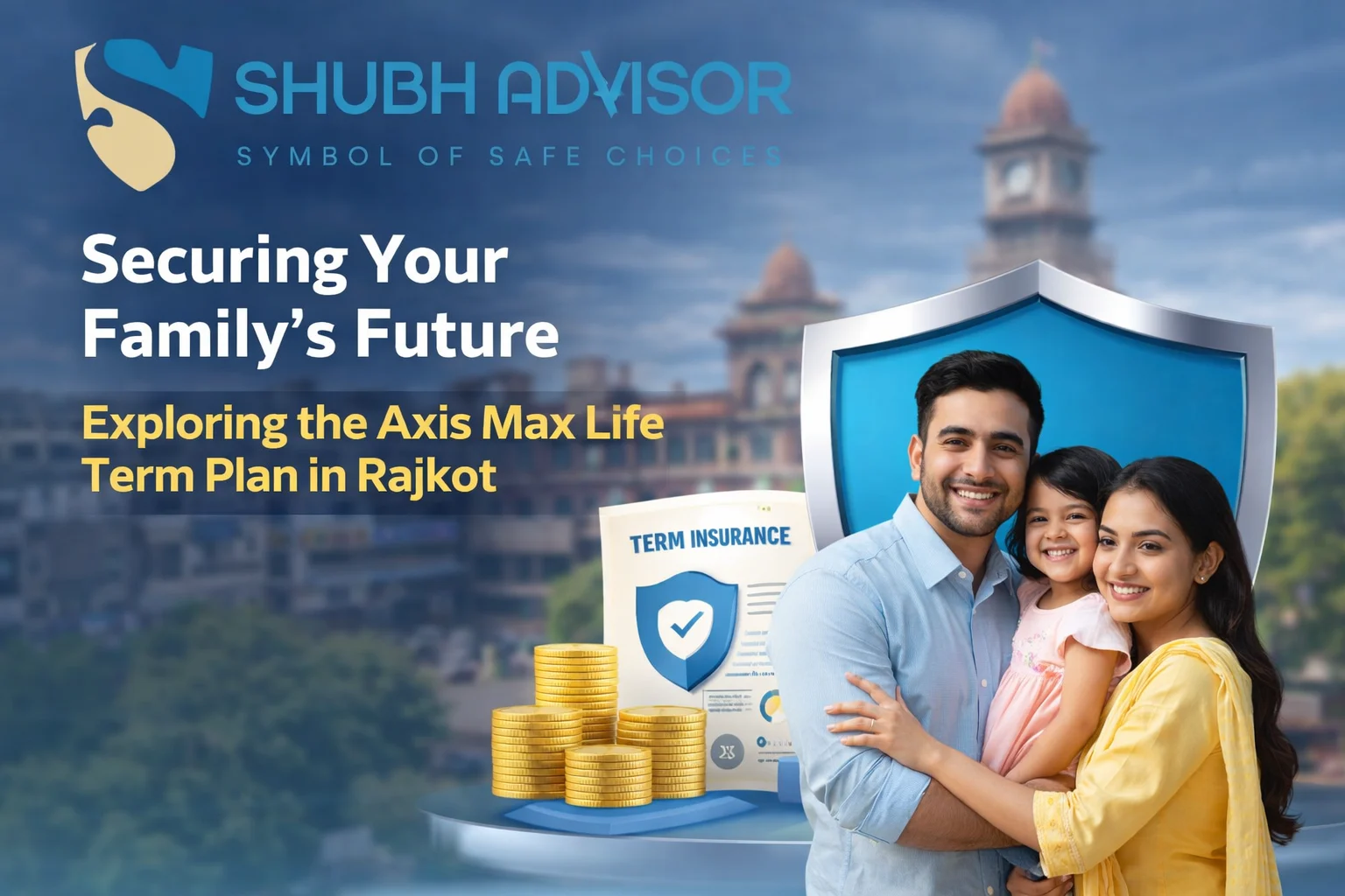 Best Term insurance in Rajkot: Exploring the Axis Max Life Term Plan in Rajkot