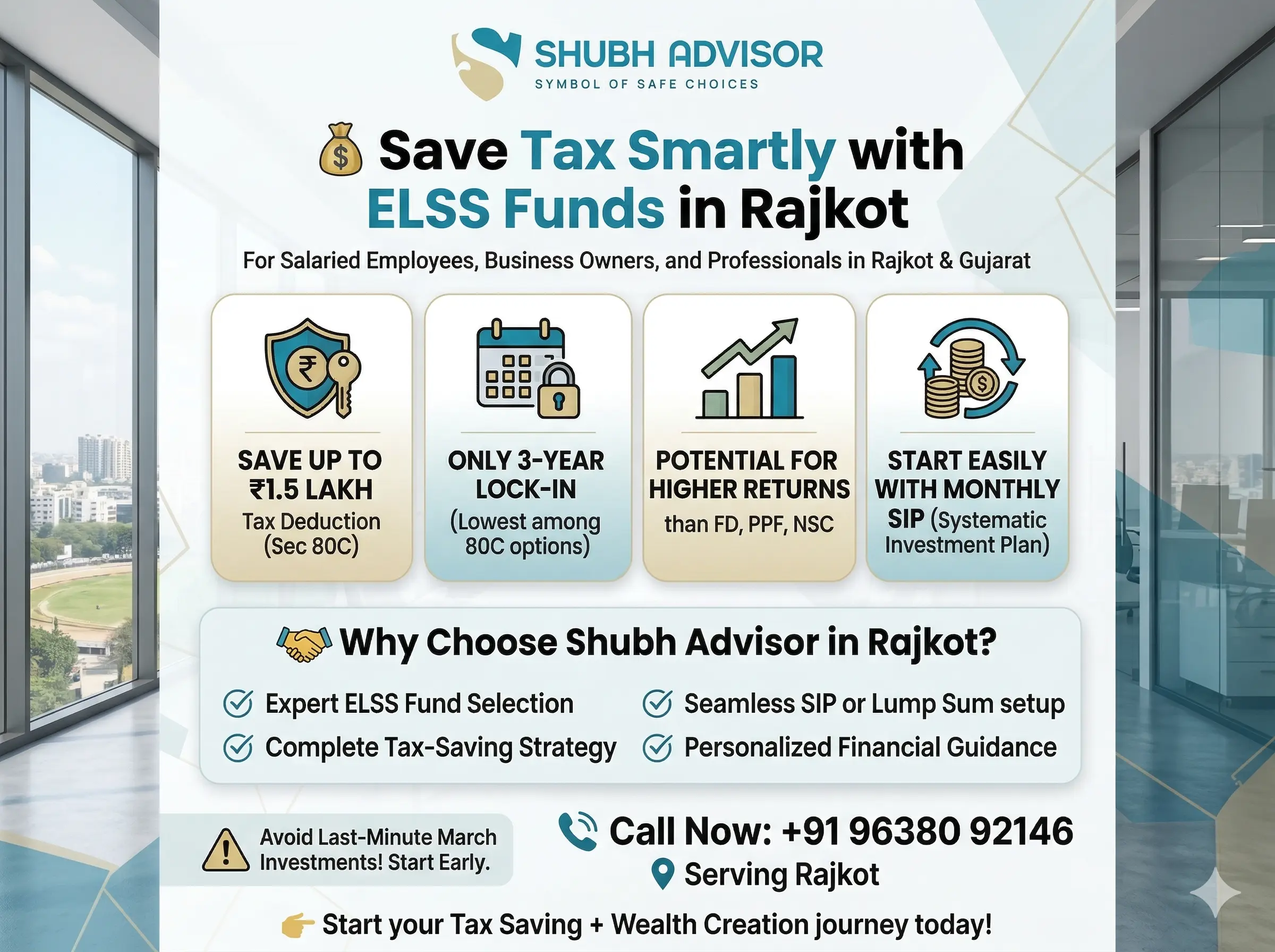 ELSS Funds: Smart Tax Saving & Wealth Creation Strategies for Rajkot Residents